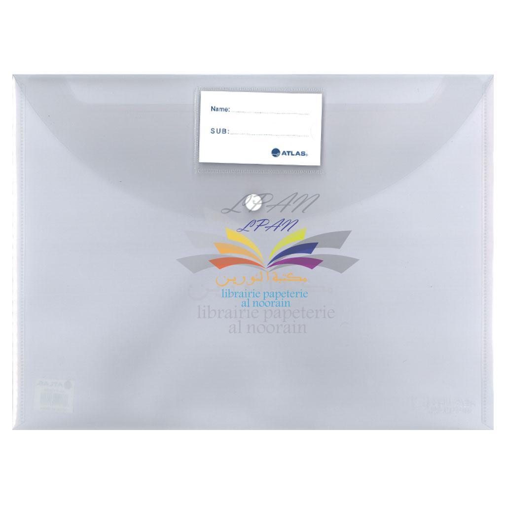 ENVELOPPE A4 EN PLASTIQUE ATLAS 