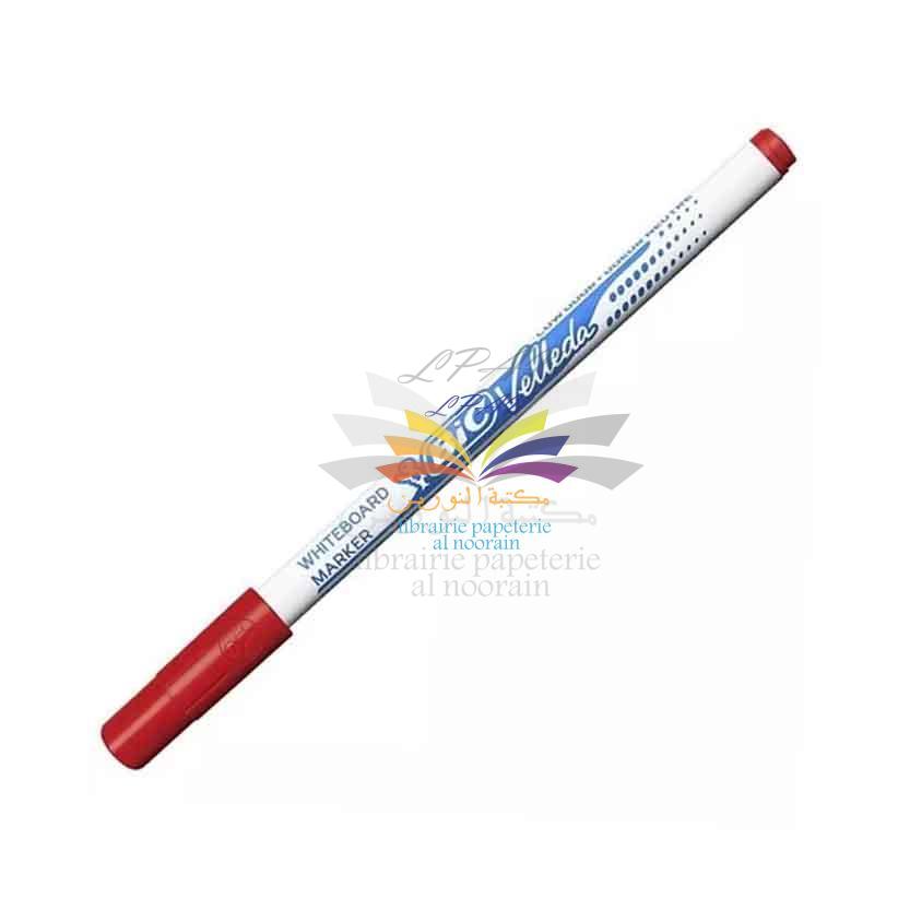 FEUTRE VELLEDA BIC 1721 EFFACABLE A SEC POINTE FINE ROUGE 