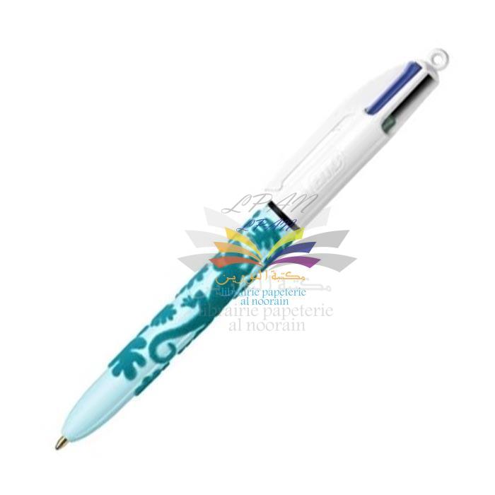 STYLO BILLE BIC 4 COULEURS VELOURS BC