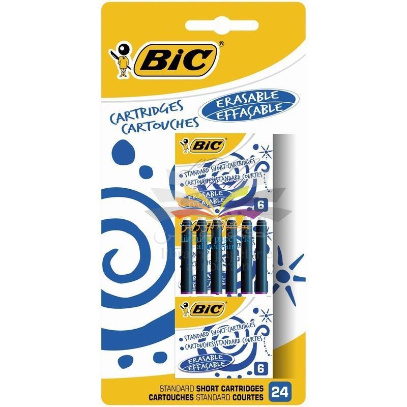 CARTOUCHE ENCRE BLEUE *24 BIC