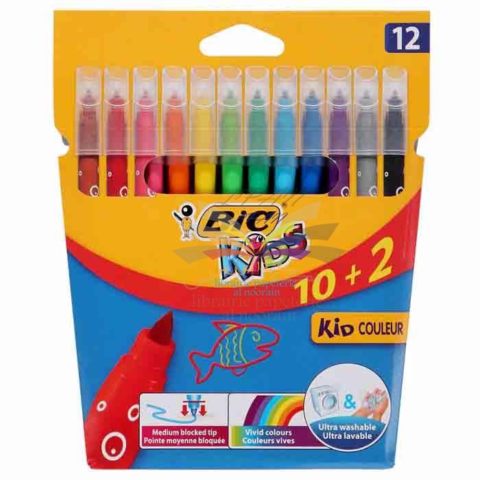 FEUTRE DE 12 BIC KIDS 10+2