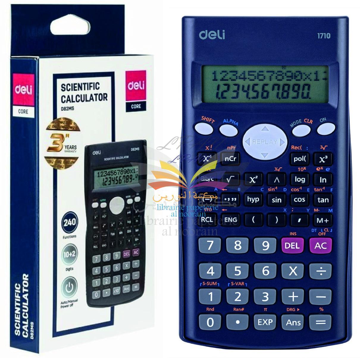 CALCULATRICE SCIENTIFIQUE DELI REF 1710