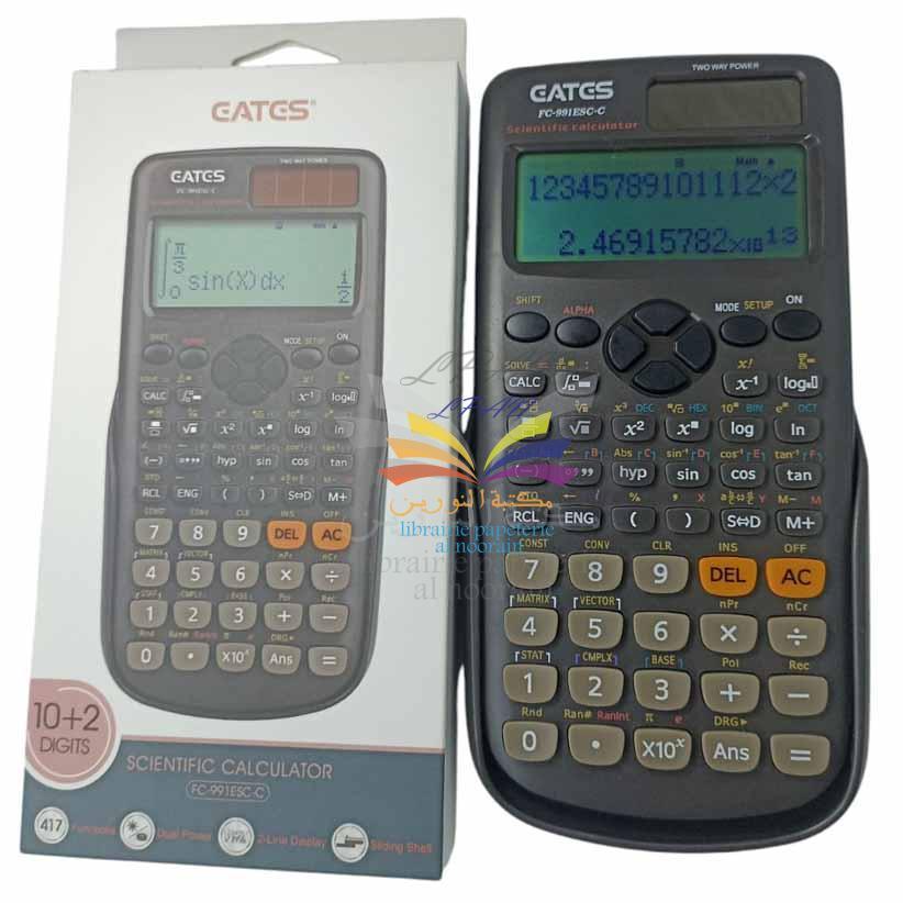 CALCULATRICE SCIENTIFIQUE EATES REF FC-991ESC