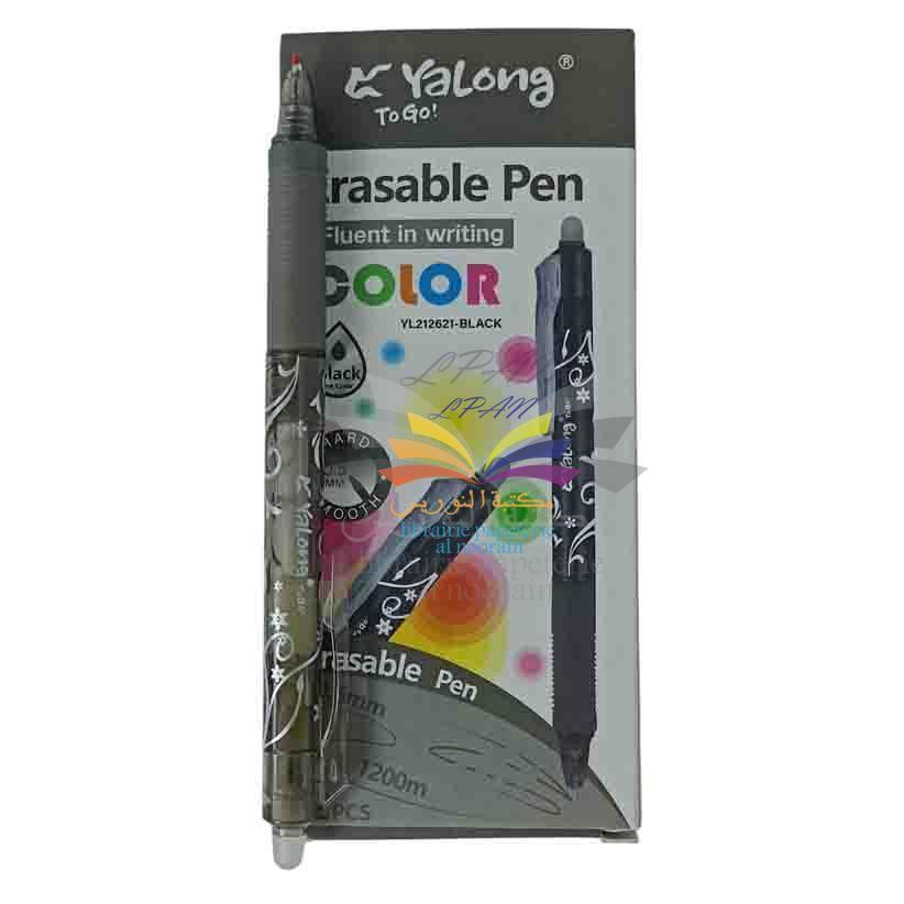 STYLO EFFACABLE BLEU-NOIR YALONG REF YL212621 - 2