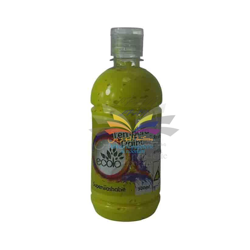 GOUACHE 500ML ECOLO JAUNE 