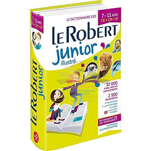 Dictionnaire Le Robert junior illustré - 7/11 ans - CE-CM-6e - Couverture rigide