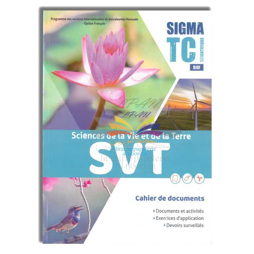 SIGMA SVT TC -  CAHIER DE DOCUMENTS