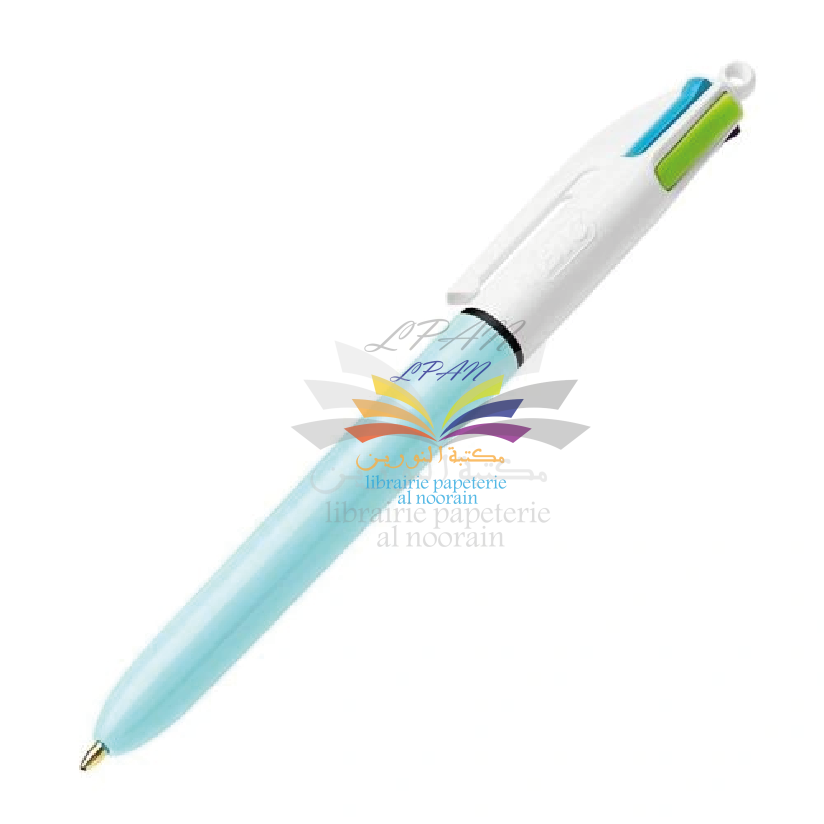 STYLO A BILLE BIC 4 COULEURS FUN