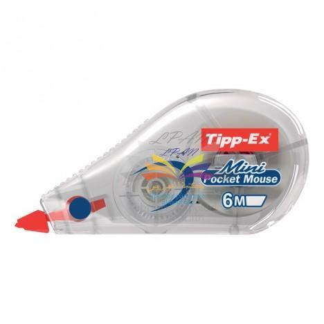 RUBAN CORRECTEUR BIC MINI POCKET MOUSE 6M