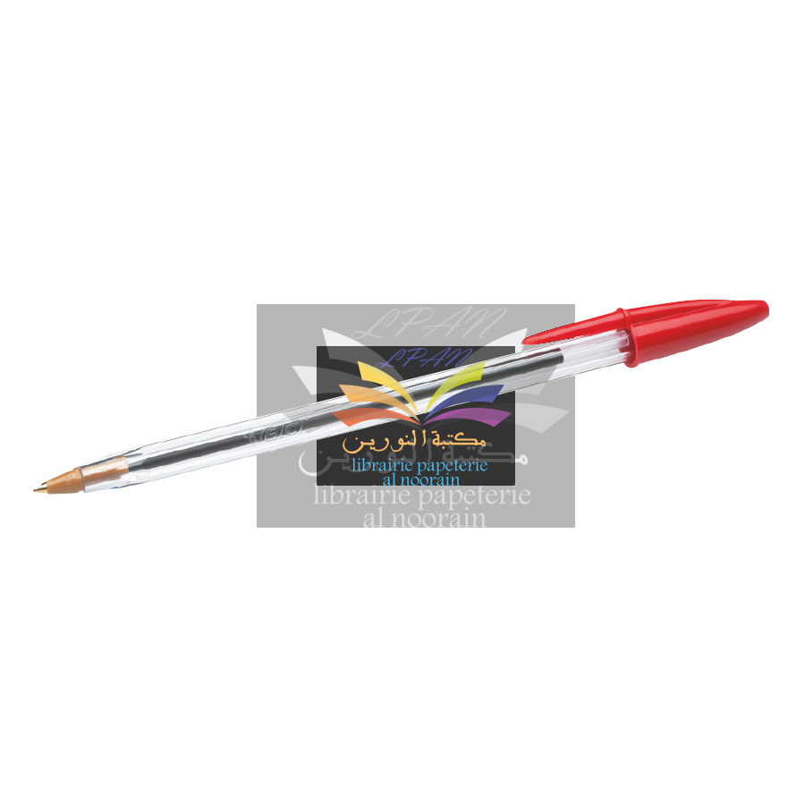 STYLO BIC CRISTAL ROUGE