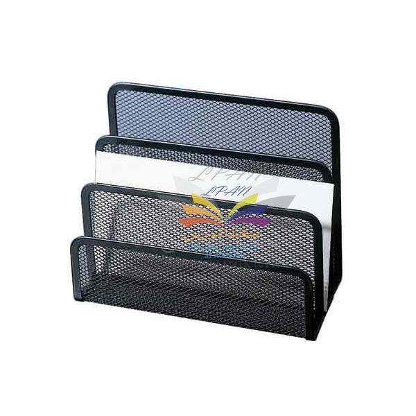 PORTE ENVELOPPE METAL NOIR